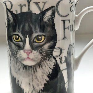 Leonardo Collection Cat Mug Fine Bone China UK